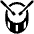 Drum High Contrast Emoji from Fluent Emoji High Contrast Set
