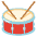Drum Emoji from Noto Emoji Set