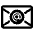 E Mail High Contrast Emoji from Fluent Emoji High Contrast Set