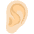 Ear Light Skin Tone Emoji from Noto Emoji Set