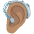 Ear With Hearing Aid Medium Skin Tone Emoji from Noto Emoji Set