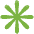 Eight Spoked Asterisk Emoji from Noto Emoji Set