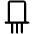 Electronics Transistor Icon from Iconoir Regular Set | Free Download as SVG Vector and Transparent PNG | Streamline icons