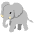 Elephant Emoji from Noto Emoji Set