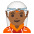 Elf Medium Dark Skin Tone Emoji from Noto Emoji Set