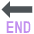 End Arrow Emoji from EmojiTwo Colors Set