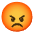 Enraged Face Emoji from Noto Emoji Set