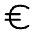 Euro Icon from Mynaui Line Set | Free Download as SVG Vector and Transparent PNG | Streamline icons