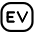 Ev Tag Icon from Iconoir Regular Set