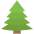 Evergreen Tree Emoji from EmojiTwo Colors Set
