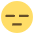 Expressionless Face Emoji from EmojiTwo Colors Set