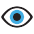 Eye Emoji from EmojiTwo Colors Set