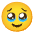 Face Holding Back Tears Emoji from Noto Emoji Set