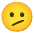 Face With Diagonal Mouth Emoji from Noto Emoji Set