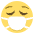 Face With Medical Mask Emoji from EmojiTwo Colors Set