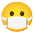 Face With Medical Mask Emoji from Noto Emoji Set