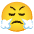 Face With Steam From Nose Emoji from Noto Emoji Set