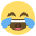 Face With Tears Of Joy Emoji from EmojiTwo Colors Set