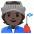 Factory Worker Dark Skin Tone Emoji from Noto Emoji Set