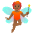 Fairy Medium Dark Skin Tone Emoji from Noto Emoji Set