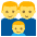 Family Manmanboy Emoji from EmojiTwo Colors Set
