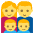 Family Manwomanboyboy Emoji from EmojiTwo Colors Set