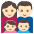 Family Portrait Icon Emoji from EmojiTwo Colors Set