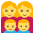 Family Womanwomanboyboy Emoji from EmojiTwo Colors Set