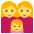 Family Womanwomangirl Emoji from EmojiTwo Colors Set