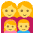 Family Womanwomangirlboy Emoji from EmojiTwo Colors Set