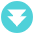 Fast Down Button Emoji from EmojiTwo Colors Set