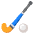 Field Hockey Emoji from Noto Emoji Set