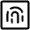 Fingerprint Square Icon from Iconoir Regular Set