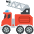 Fire Engine Emoji from EmojiTwo Colors Set