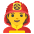 Firefighter Emoji from Noto Emoji Set