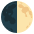 First Quarter Moon Emoji from Noto Emoji Set