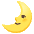 First Quarter Moon Face Emoji from Noto Emoji Set