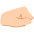 Fistbump Emoji from EmojiTwo Colors Set