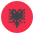 Flag Albania Emoji from EmojiTwo Colors Set
