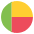 Flag Benin Emoji from EmojiTwo Colors Set