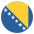 Flag Bosnia & Herzegovina Emoji from EmojiTwo Colors Set