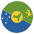 Flag Christmas Island Emoji from EmojiTwo Colors Set