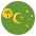 Flag Cocos Keeling Islands Emoji from EmojiTwo Colors Set