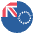 Flag Cook Islands Emoji from EmojiTwo Colors Set