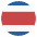 Flag Costa Rica Emoji from EmojiTwo Colors Set