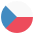 Flag Czechia Emoji from EmojiTwo Colors Set