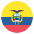 Flag Ecuador Emoji from EmojiTwo Colors Set