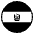 Flag Egypt Emoji from EmojiTwo Black Set