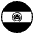 Flag El Salvador Emoji from EmojiTwo Black Set
