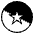 Flag French Guiana Emoji from EmojiTwo Black Set